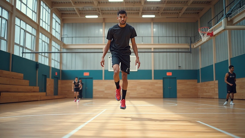 مركز تدريب كرة السلة الحديث مع أجهزة تدريب متقدمة